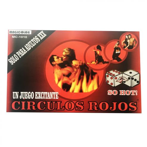 JUEGO DE MESA CIRCULOS ROJOS