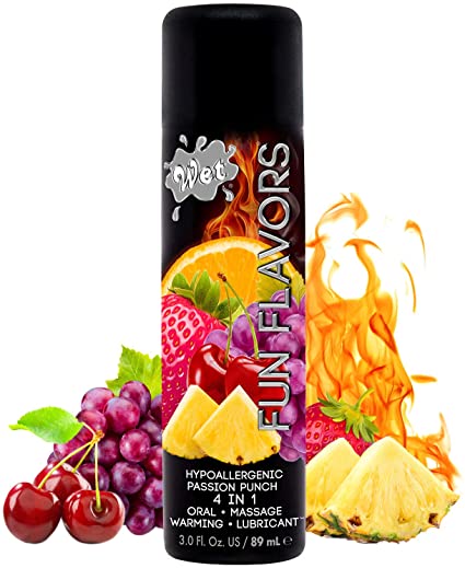 LUBRICANTE WET FUN FLAVORS 89ML