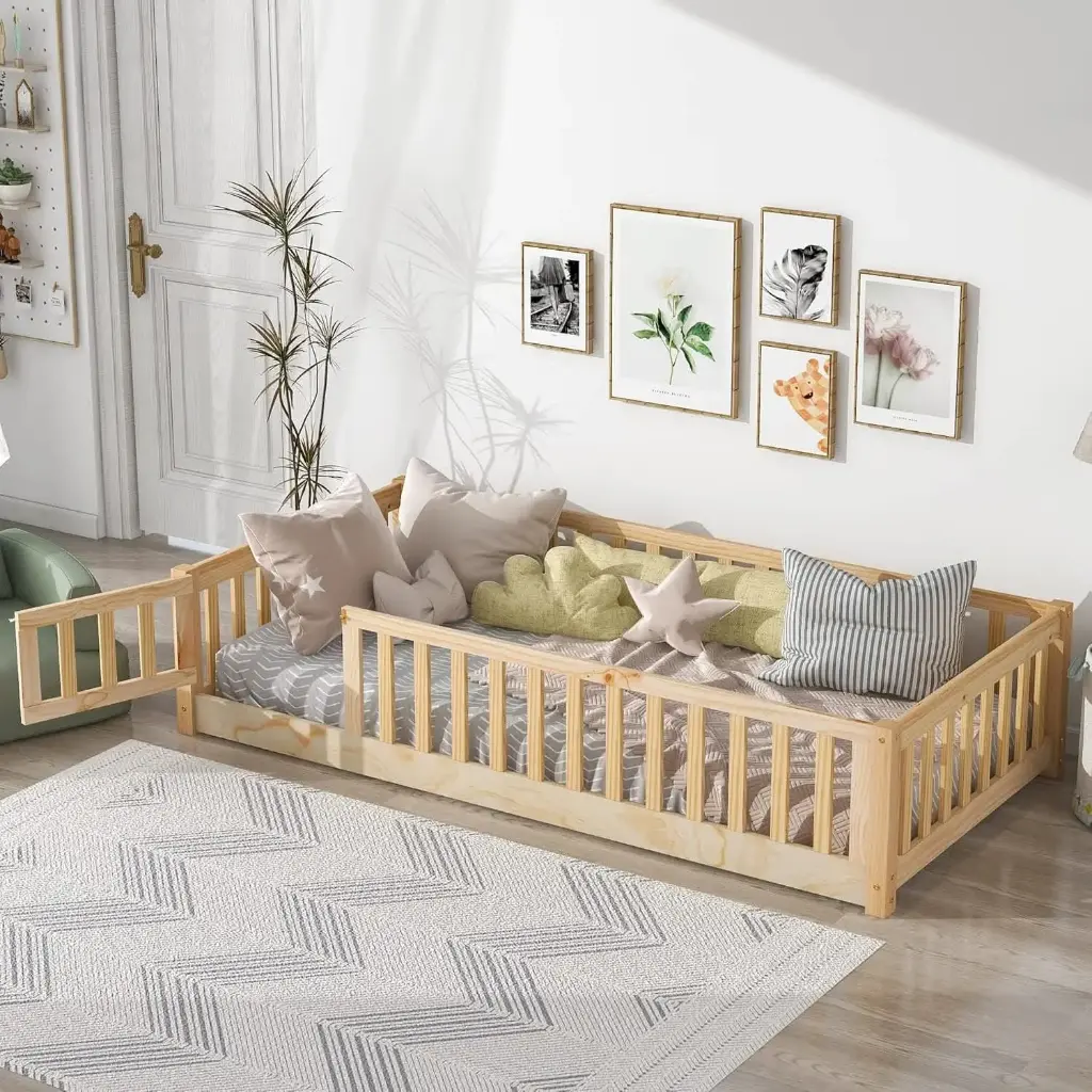 CAMA PICASSO INDIVIDUAL NATURAL