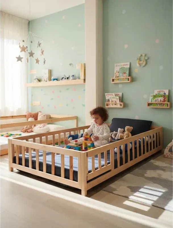 CAMA PICASSO MATRIMONIAL  NATURAL