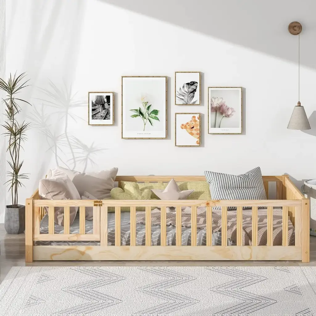 CAMA PICASSO MATRIMONIAL  NATURAL