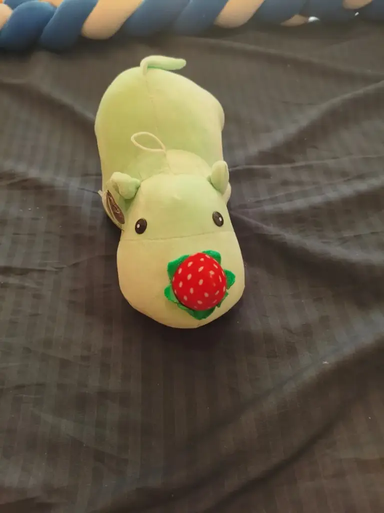 PELUCHE HIPOPOTAMO VERDE