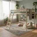 LITERA LOFT INDIVIDUAL PARA NIÑOS