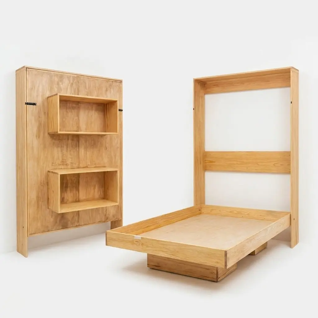 CAMA DE PARED ABATIS MATRIMONIAL VERTICAL