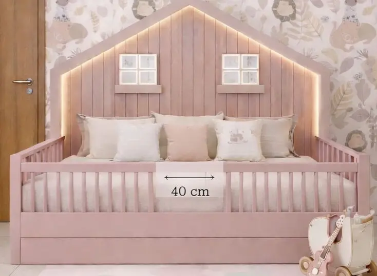 CAMA NIDO C/VENTANAS MATRIMONIAL COLOR