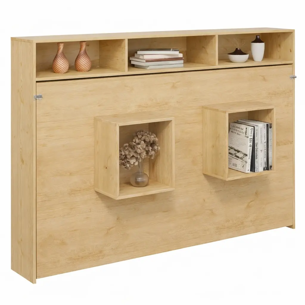 CAMA DE PARED ABATIS MATRIMONIAL HORIZONTAL