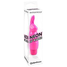 BALA VIBRADORA NEON LIL RABBIT SILICONA