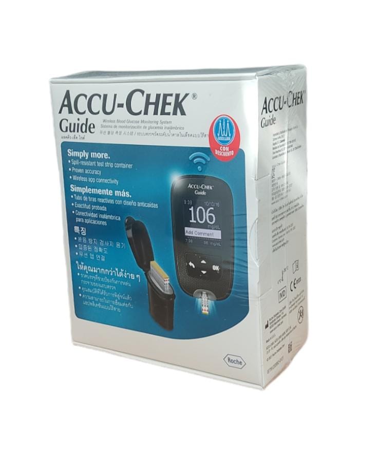 GLUCOMETRO DIGITAL ACCU-CHEK GUIDE