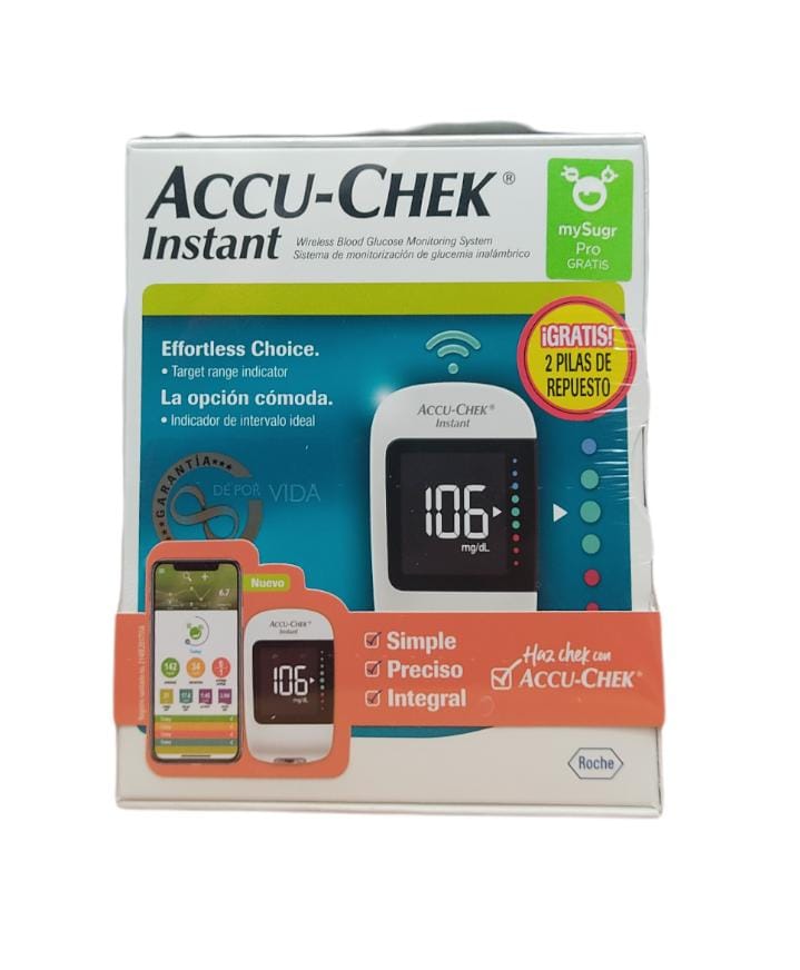 GLUCOMETRO DIGITAL ACCU-CHEK INSTANT