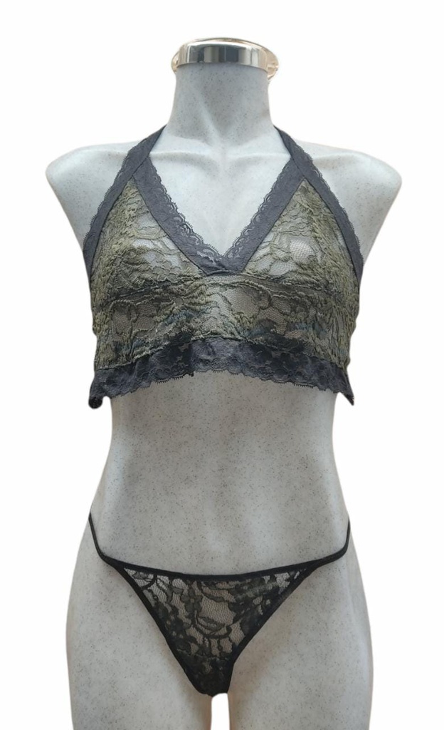 COORDINADO BRASILEÑO WISHEN MAGIC LACE (GREEN))