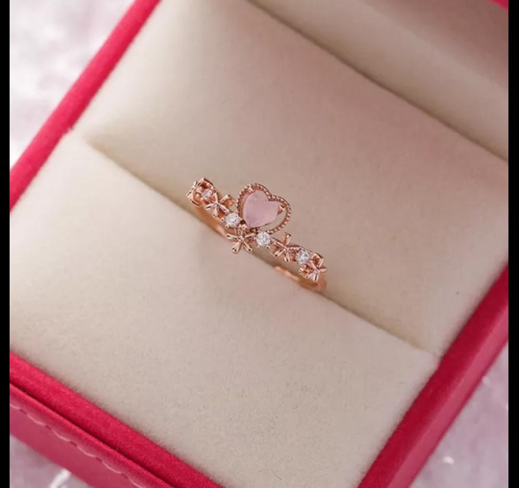 ANILLO PRINCESA FANTASIA DOR/PLA
