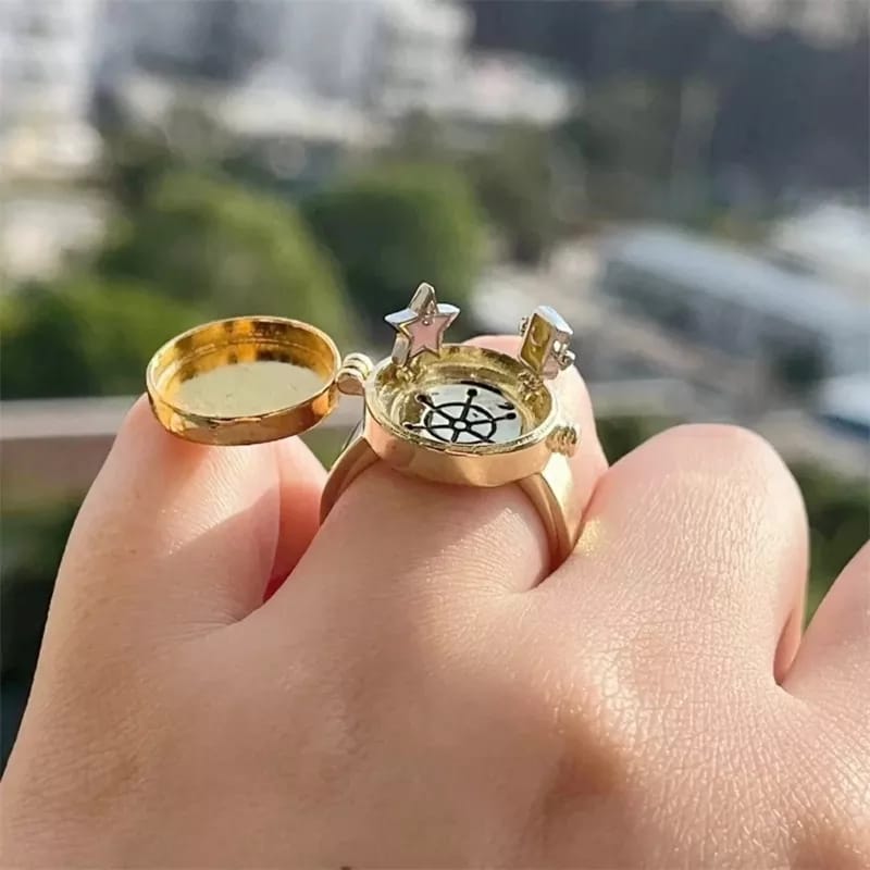 ANILLO DORADO MEJORES AMIGOS BOB ESPONJA