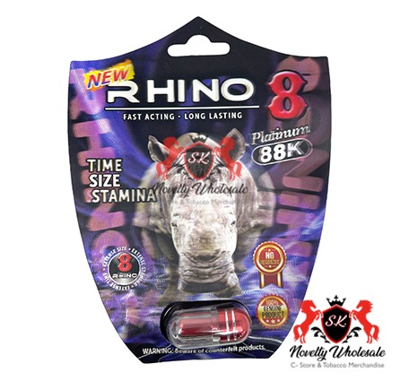 PASTILLA RHINO 8 PLATINUM 88K