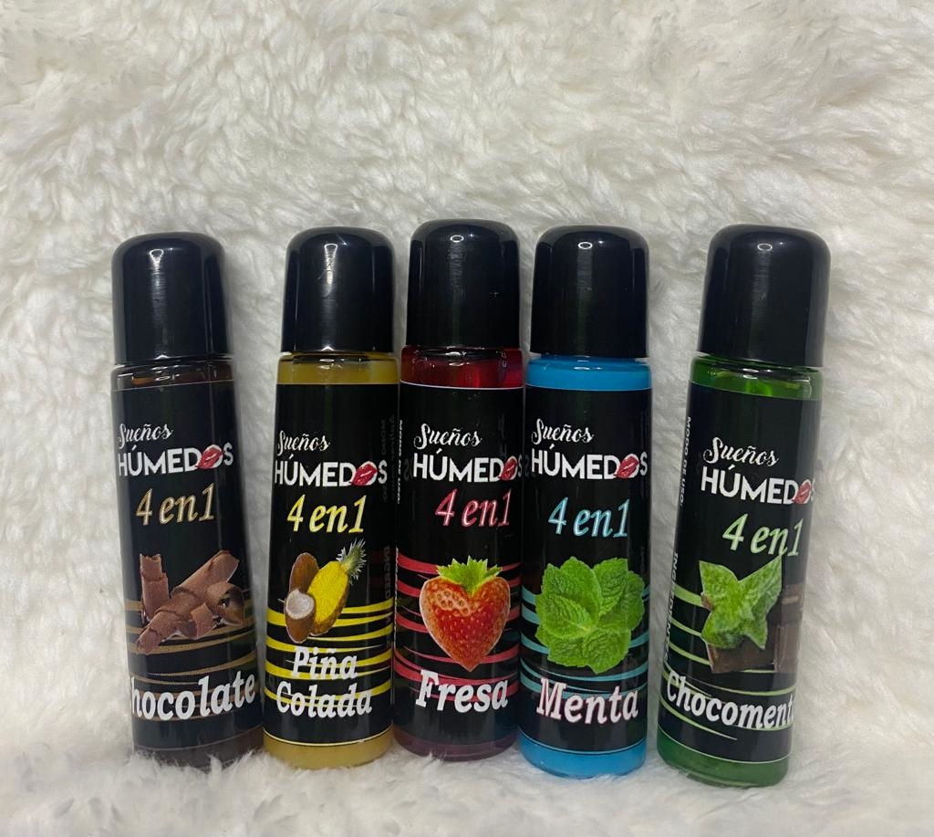 LUBRICANTE SUEÑOS HUMEDOS 4 EN 1 YANTRA SABORES 10ML