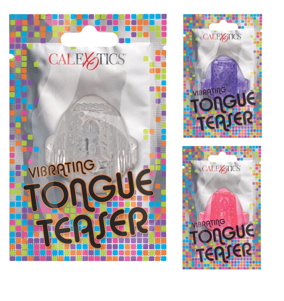 VIBRADOR PARA LENGUA VIBRATING TONGUE TEASER VARIOS COLORES