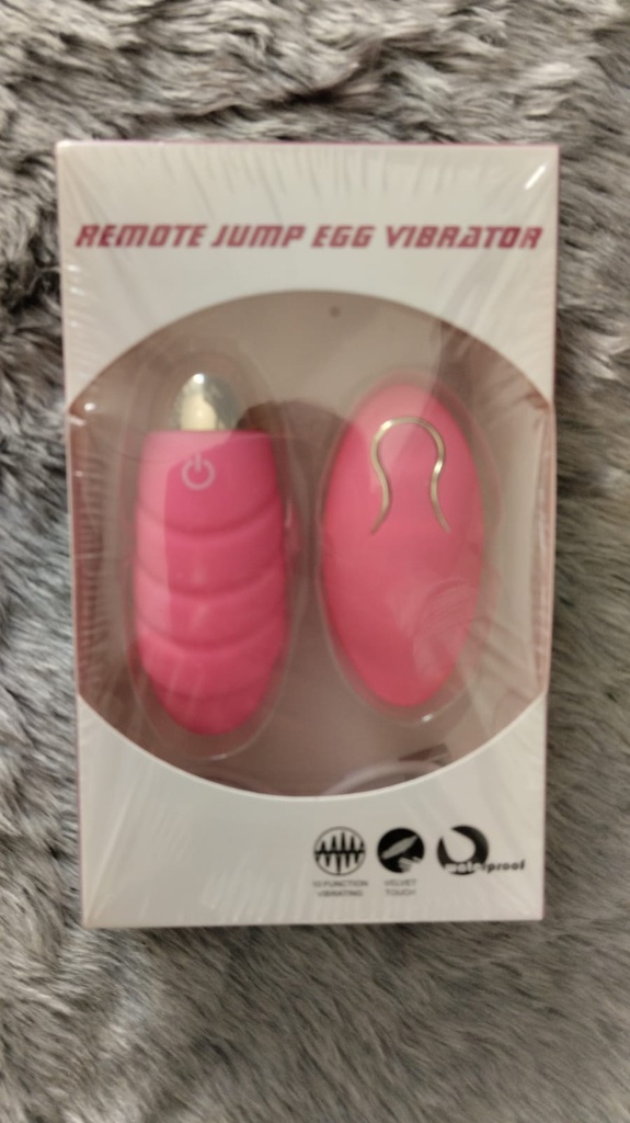 BALA VIBRADORA RECARGABLE REMOTE EGG 10 VEL