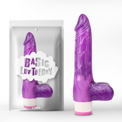 VIBRADOR LUV PLEASER PURPLE (TESTUCULOS)