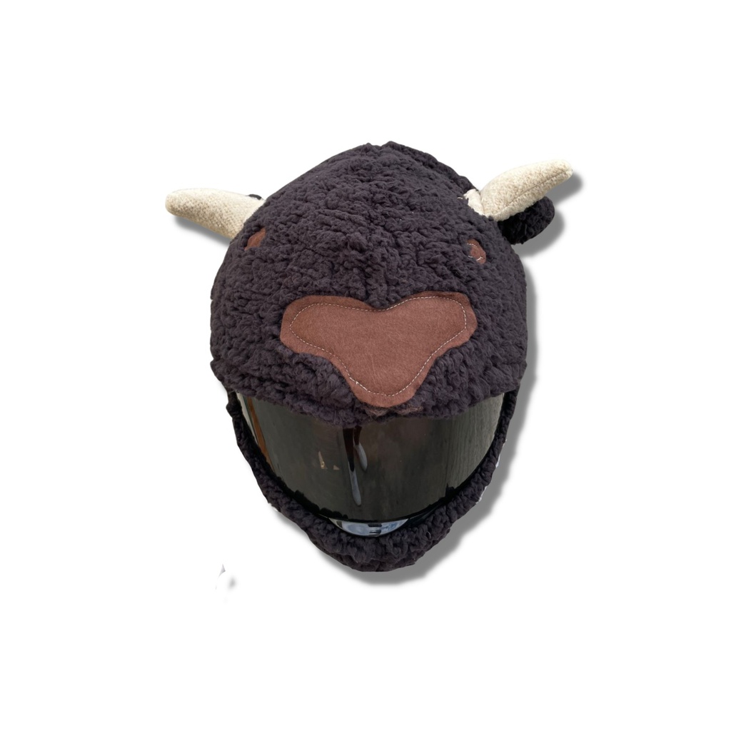 FUNDA CASCO OVEJA NEGRA/BLANCA CH/MED MT