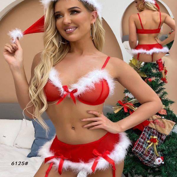 CORDINADO DE SANTA CLAUS DE PELUCHE