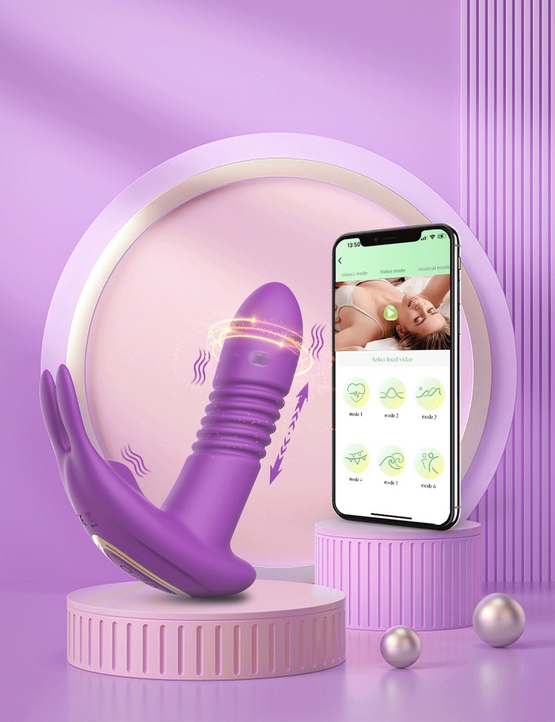 VIBADOR CONTROL CON PISTON APP