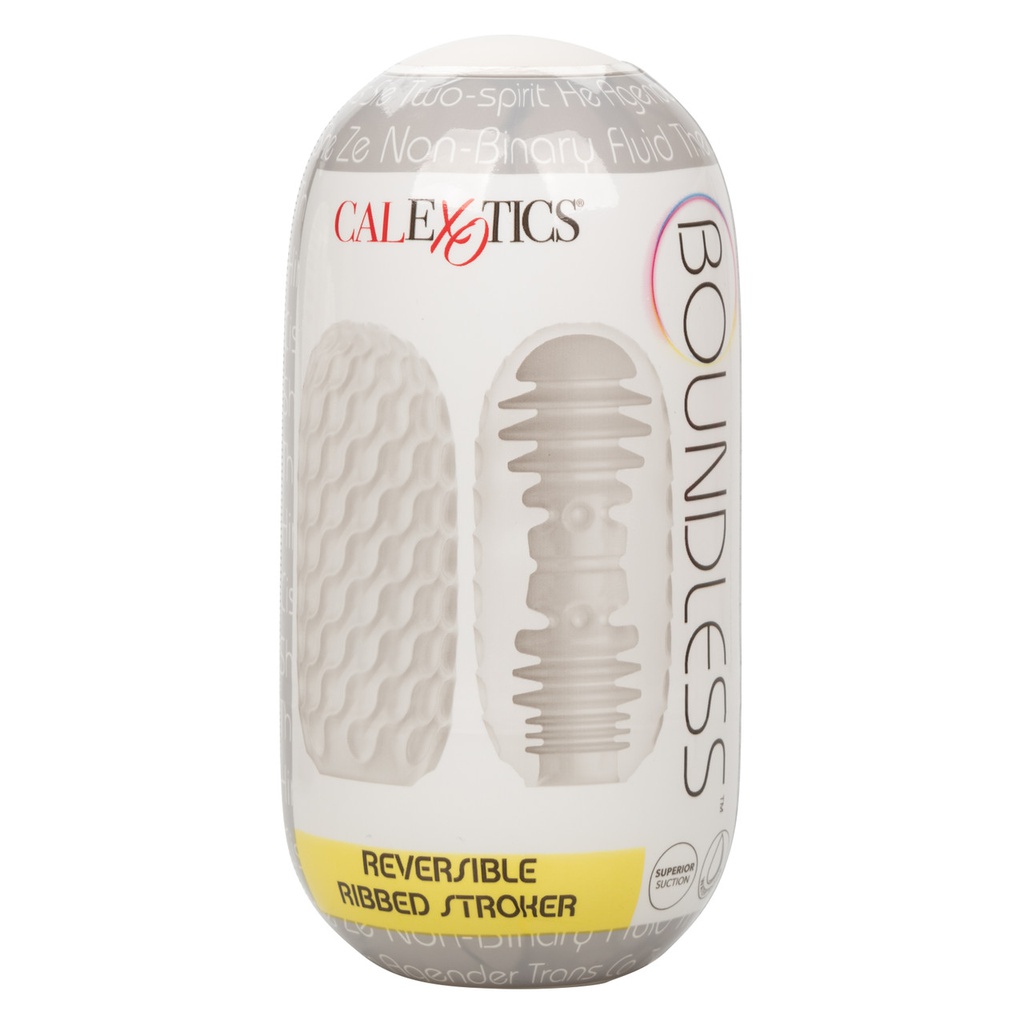 MASTURBADOR BOUNDLESS REVERSIBLE RIBBER STROKER
