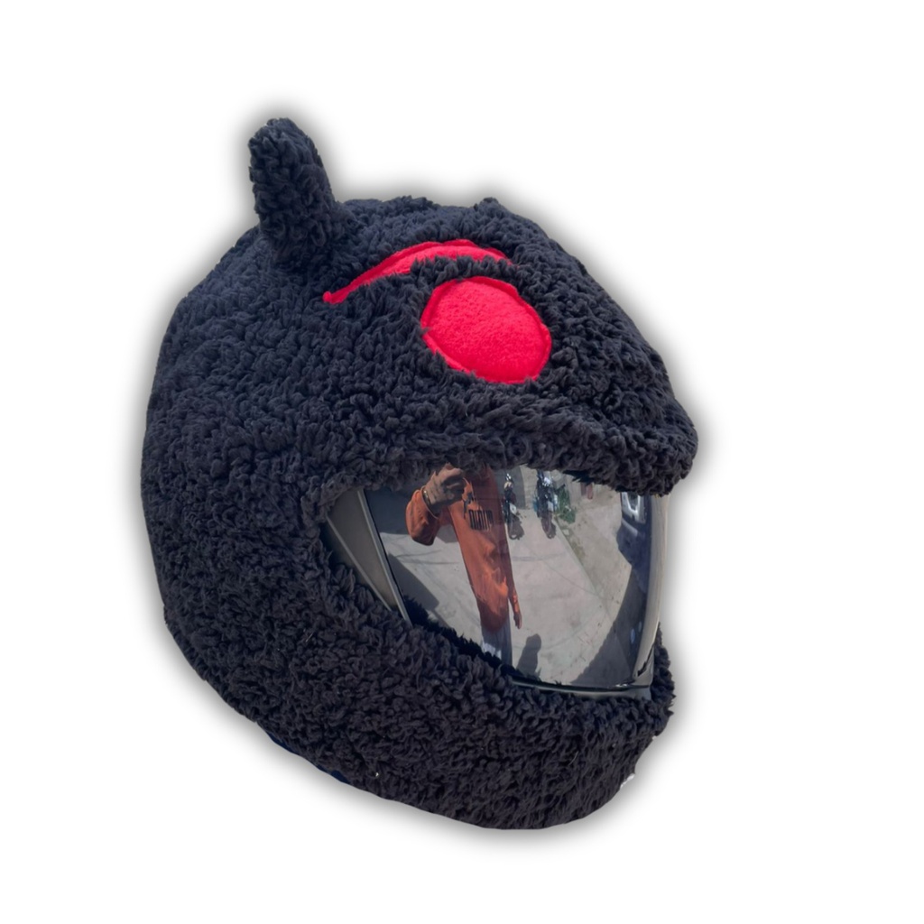 FUNDA CASCO DIABLITO NEGRO CH/M MT