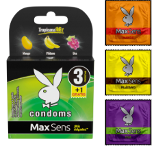 CONDON CONDOMS MAX SENS TROPICANA MIX