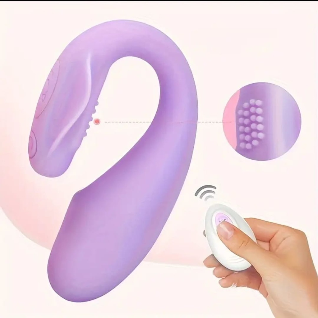 VIBRADOR MINI CON CONTROL Y RECARGABLE USB