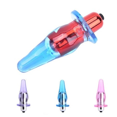 [NLVA1] PLUG ANAL SILICON C/BALA VIBRADORA