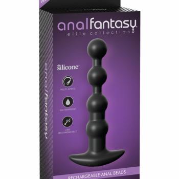 [PD442723A] PLUG ANAL SILICON PERLAS NEGRO FANTASY