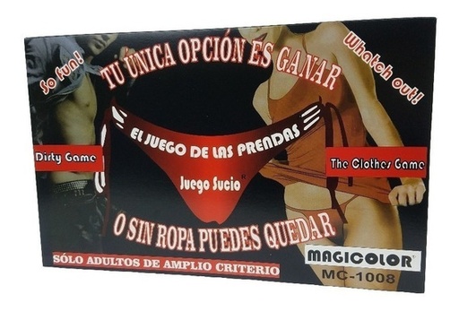 [BRO0090] JUEGO DE MESA PRENDAS