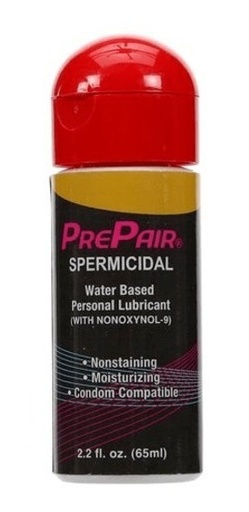 [ESP11] LUBRICANTE PREPAIR ESPERMICIDA EN SPRAY 65ML