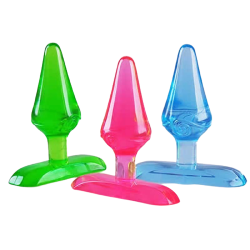 [5100006C] PLUG ANAL SILICONA 7*2.5CM COLORES