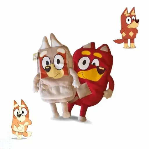 MOCHILA BLUEY/BINGO/RUSTY PRESCOLAR