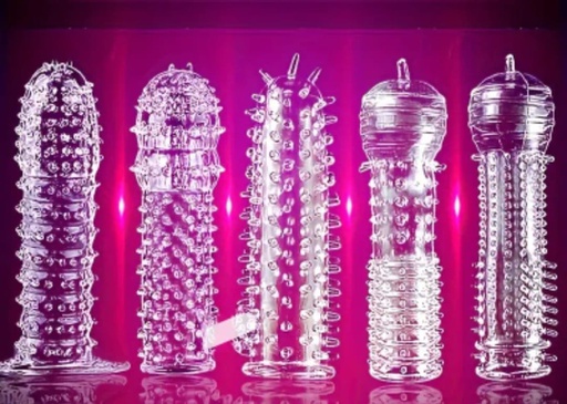 [SE160B] FUNDA C/ESTIMULACION (CONDON REUSABLE)