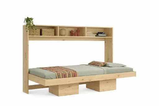[ABTT1304] CAMA DE PARED ABATIS INDIVIDUAL HORIZONTAL