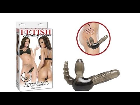 [PD388224] DILDO FETISH STRAPLESS WITH ANAL STIMULATOR