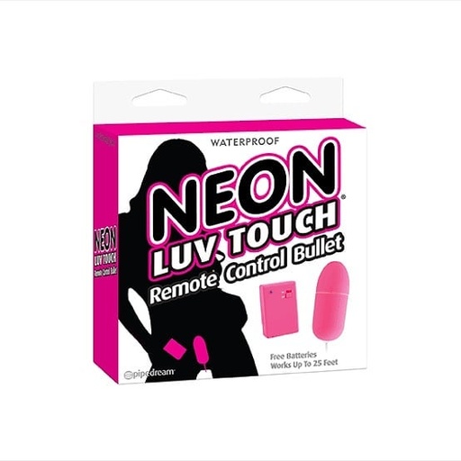 [PD267414] BALA VIBRADORA C/CONTROL NEON LOV-TOUCH