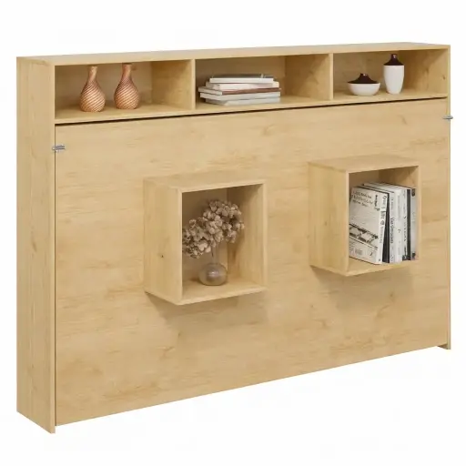 [ABTT1305] CAMA DE PARED ABATIS MATRIMONIAL HORIZONTAL