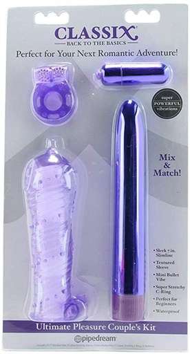 [PD199414] BALA VIBRADORA ULTIMATE PLEASURE COUPLE'S KIT