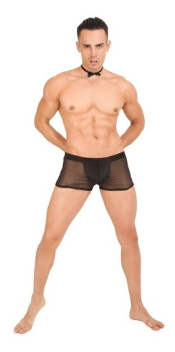 [TABX14] BOXER NEGRO UNITALLA AJUSTABLE TRASPARENCIA