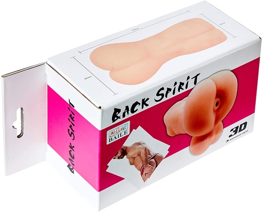 [BM009177] MASTURBADOR P/HOMBRE BACK SPIRIT 3D ANO