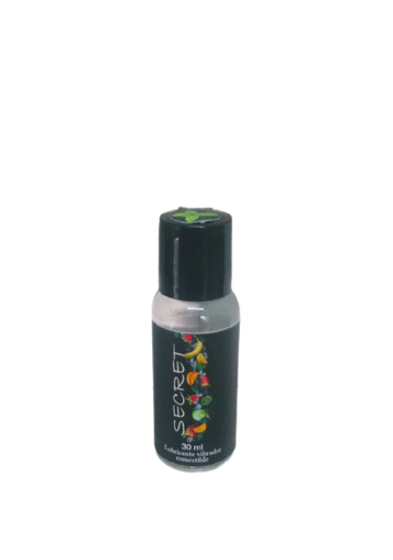 [LUBSEC30] LUBRICANTE SECRET VIBRADOR COMESTIBLE 30ML