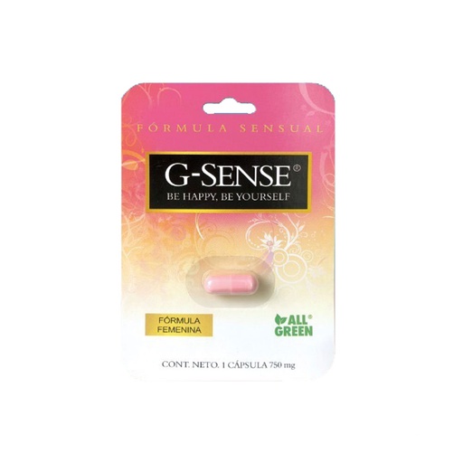 [G-SENSE] PASTILLA G-SENSE AFRODICIACA