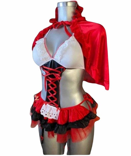 [LEN1332] DRISFRAZ CAPERUCITA ROJA