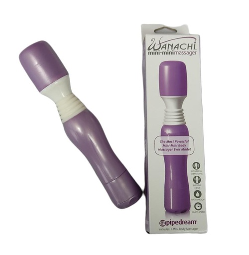 [PD302812] VIBRADOR MINI WANACHI MASSAGER MORADO