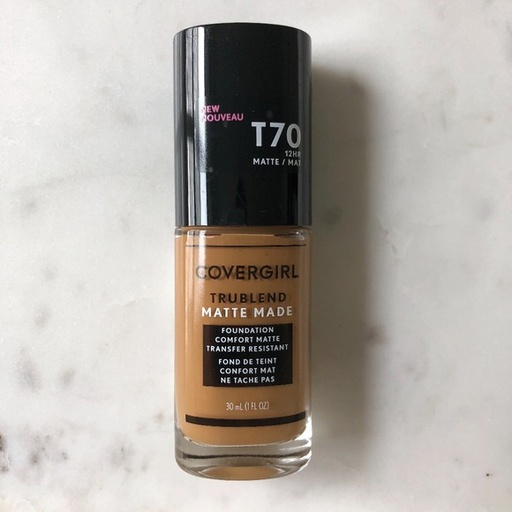 [T70] base liquida trublend matte covergirl tono caramel