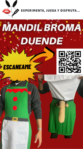 [MNDL126MT] MANDIL DUENDE BROMA MT