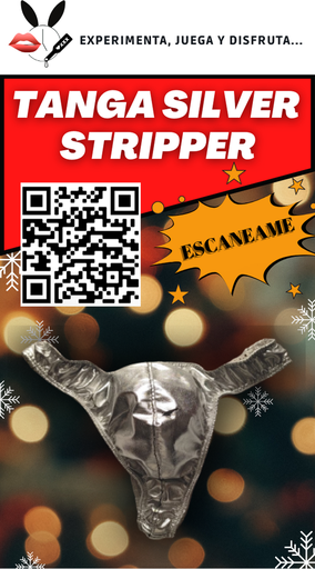 [STRIP0016] TANGA SILVER STRIPPER MT